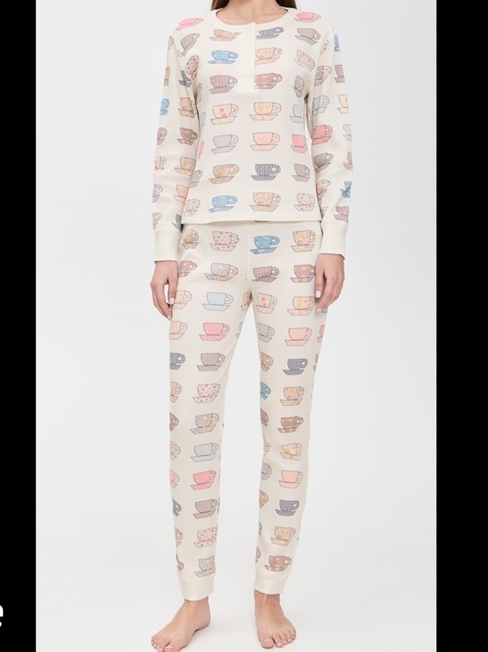 SEA Karmen Teacup Thermal Pajama Set